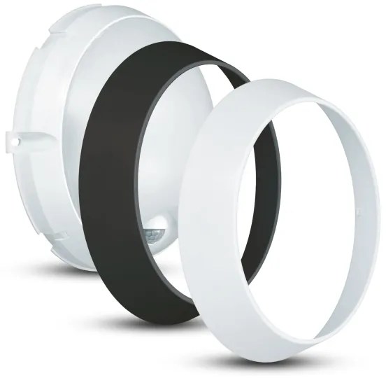 Brilagi - LED Kültéri fali lámpa érzékelővel BULKHEAD LED/20W/230V IP65