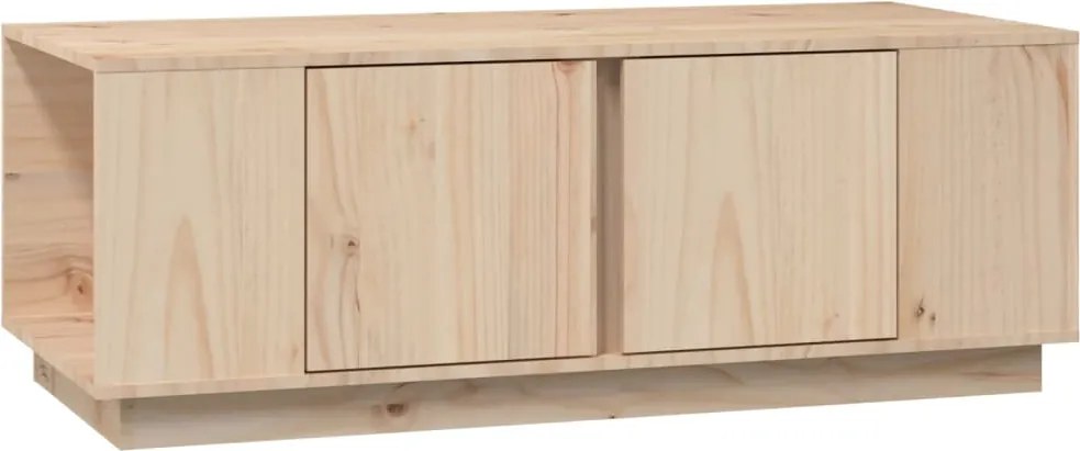 vidaXL tömör fenyőfa dohányzóasztal 110 x 50 x 40 cm