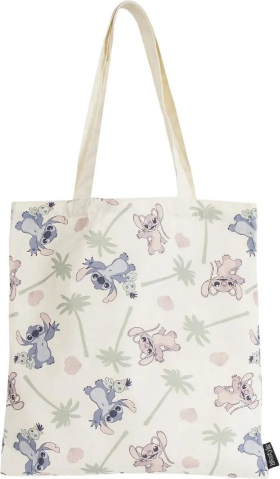 Disney Lilo és Stitch, A csillagkutya Palm shopping bag, bevásárlótáska 40 cm