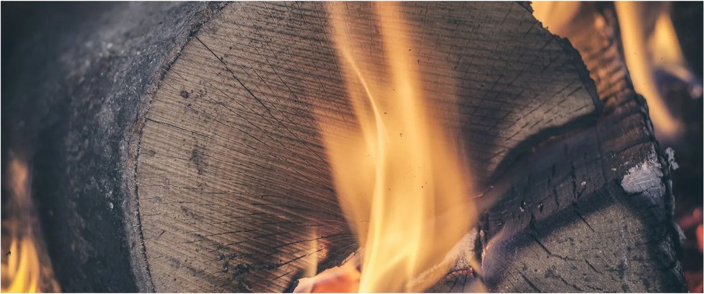 Égő fa képe (120x50 cm)