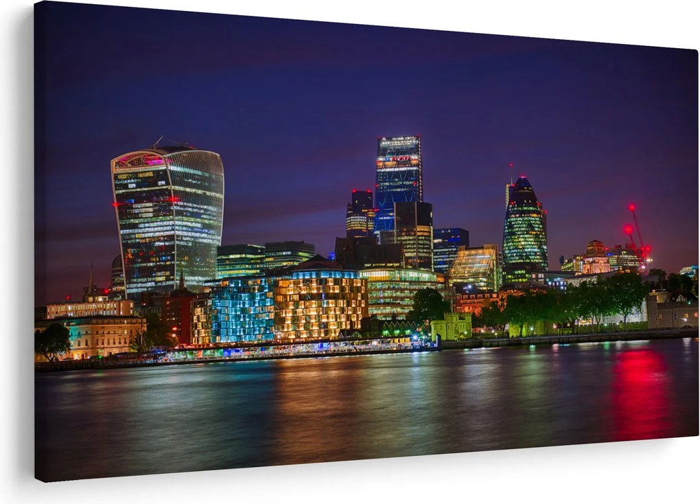 Kép - esti London (90x60 cm)
