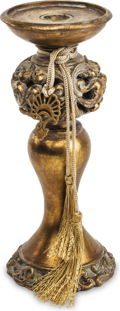 Gyertyatartó Retro arany stílusos barokk palota csiszolt lakberendezés