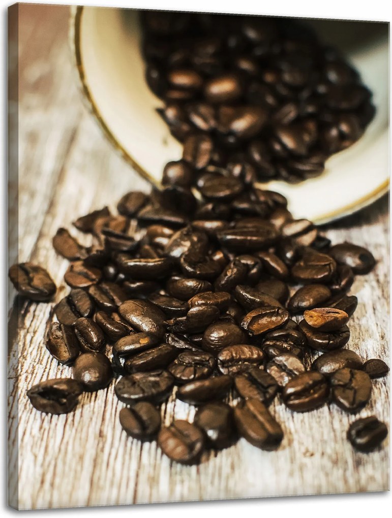 Vászonkép Konyha Szórt kávé 30x40 cm