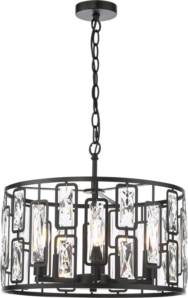 Dar Lighting Zoelle ZOE0522 Függőlámpa 5x40w/e14