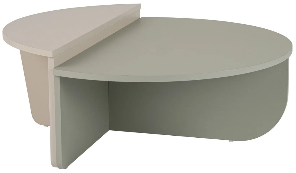Dohányzóasztal Orion - Ash Green, Sandstone