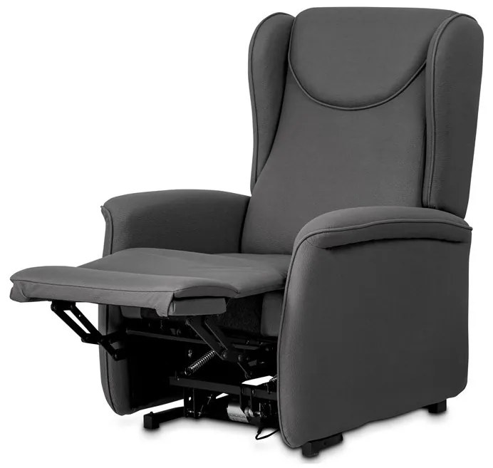 Elektromos Fekvőfotel, Szürke Szövet. TV-1192 GREY2