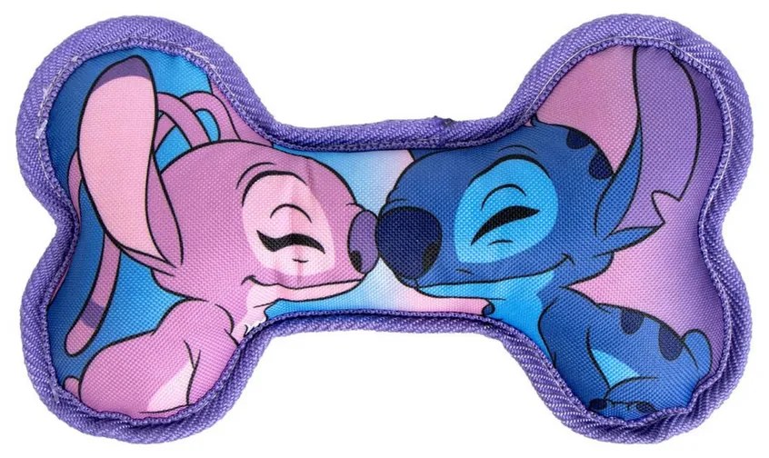 DISNEY STITCH Csont alakú prémium kutyajáték