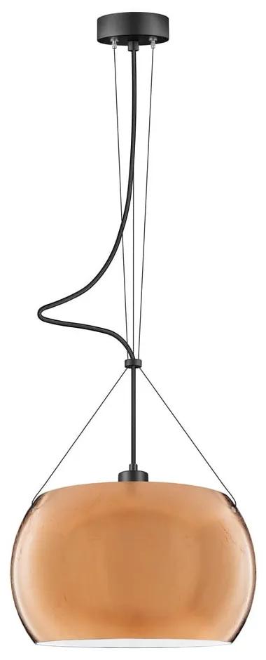 Momo Elementary S rézszínű függőlámpa, ⌀ 33 cm - Sotto Luce