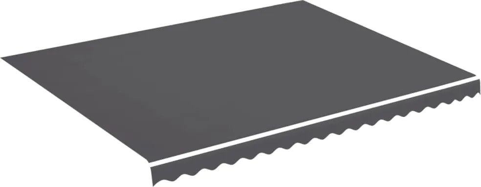 vidaXL antracitszürke csere napellenző ponyva 4,5 x 3,5 m