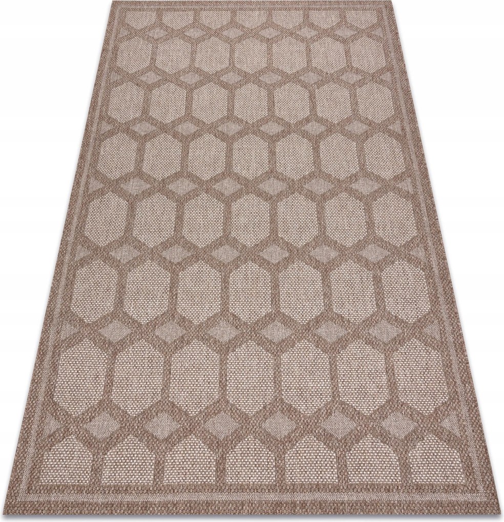 House Lapos Szövésű Szőnyeg 160x220 cm bézs #D413