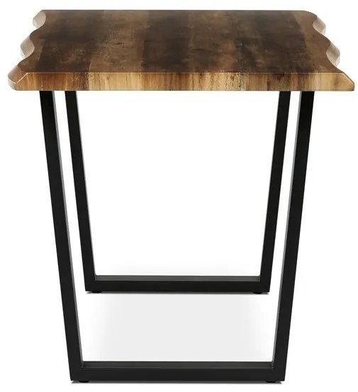 Étkezőasztal 140×80 cm, MDF, Old Wood. OLW