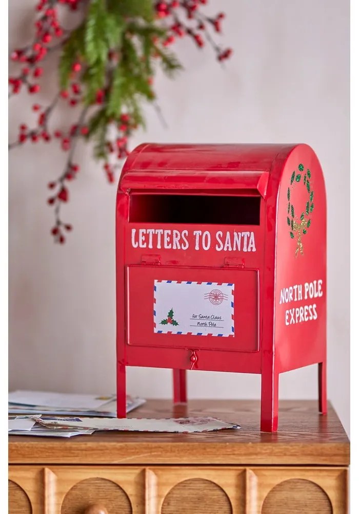 Fém karácsonyi figura (magasság 33 cm) Carlo – Bloomingville