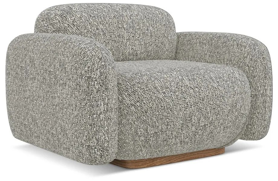 Szürke fotel Ailani – Makamii