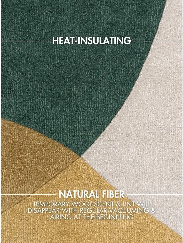 Kézi szövésű gyapjú szőnyeg 120x170 cm Hackney Clarissa – Ted Baker