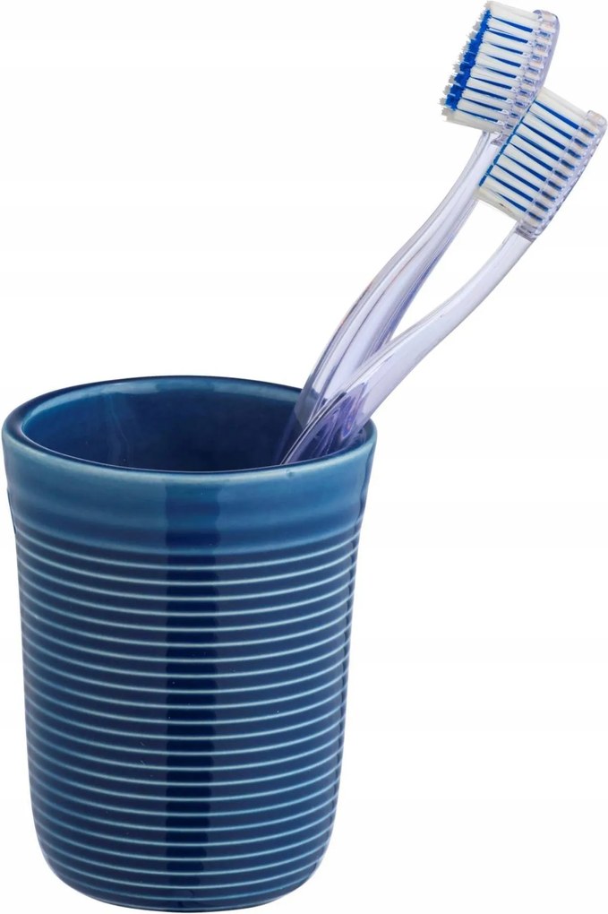 Kerámia Fürdőszobai Bögre 8 cm Wenko kék