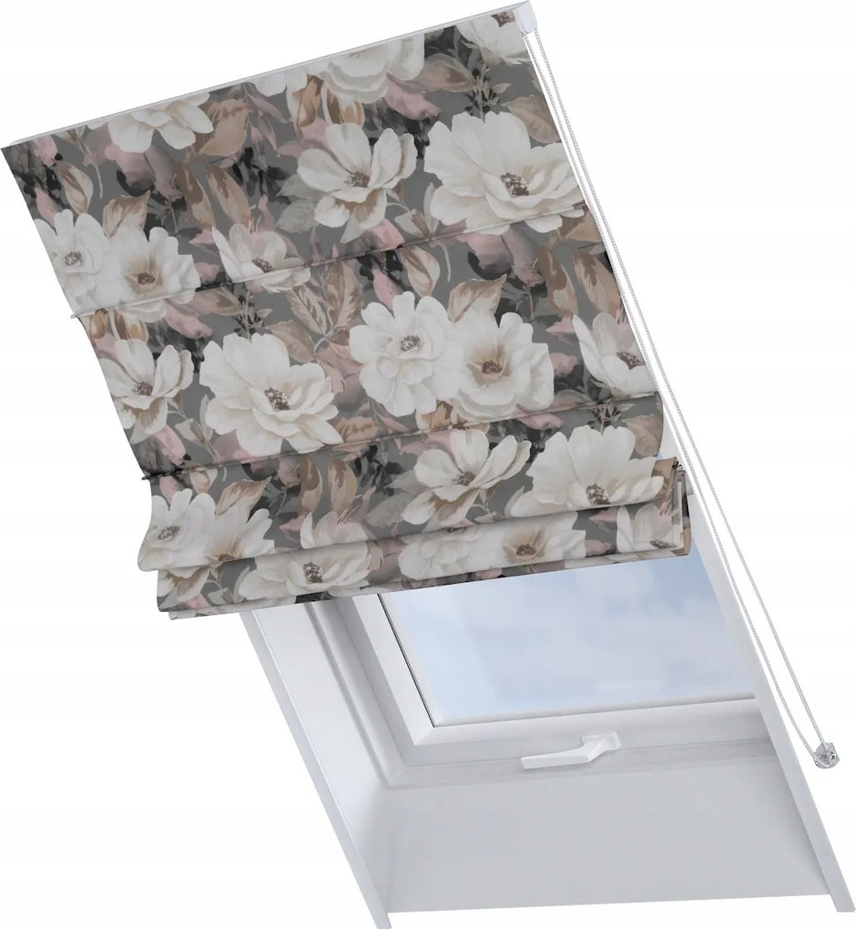 Kész redőny Rimini tetőtéri ablakra 50x60cm fekete