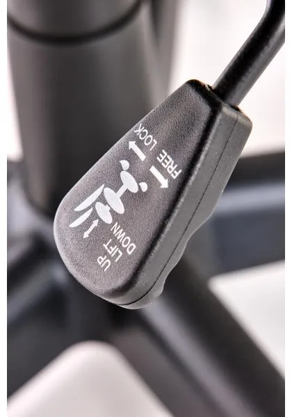 KENU irodai szék, fekete/piros