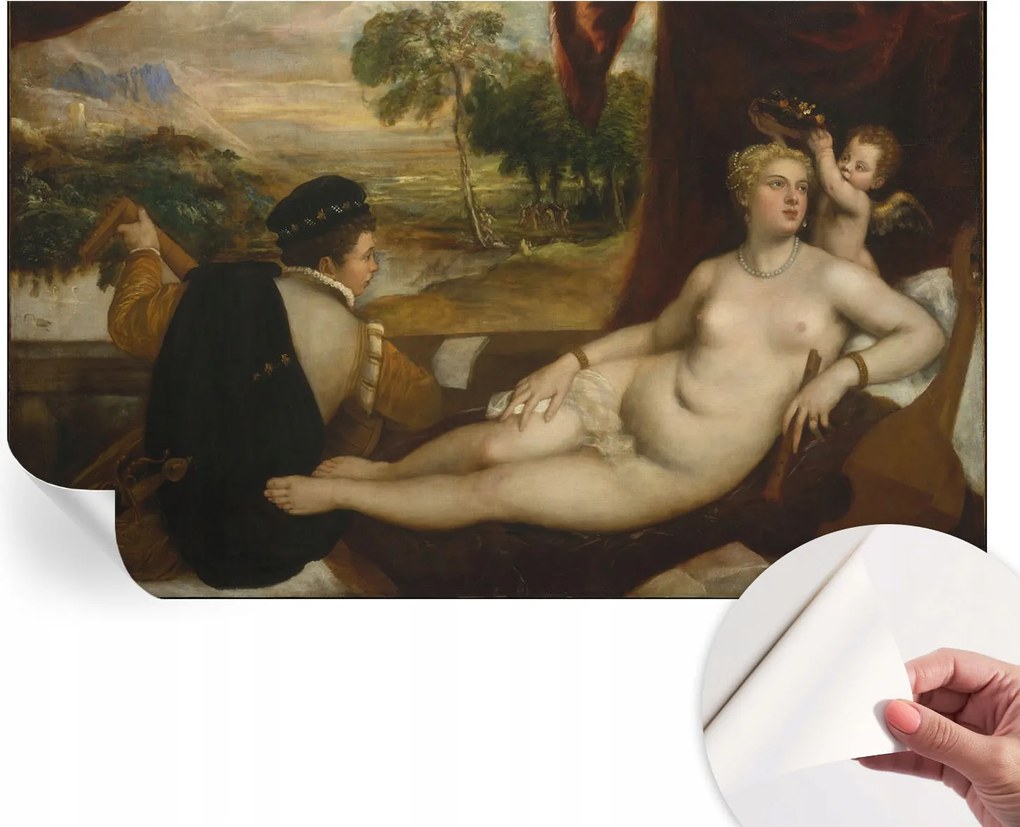 Öntapadós tapéta Fali furnér 3D hatás Relaxáló jelenet 416x254 cm