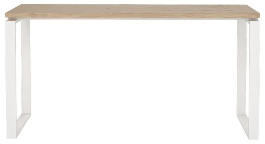 Íróasztal tölgyfa dekoros asztallappal 60x150 cm Sign – Tvilum