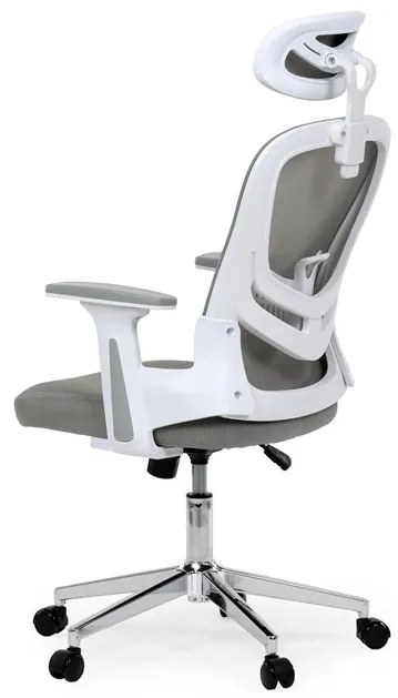 Irodai forgószék hintamechanikával, szürke kárpittal. KA-K2031 GREY