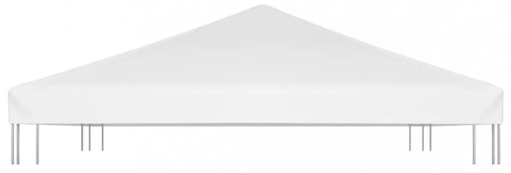 fehér pavilon-tetőponyva 270 g/m² 4 x 3 m