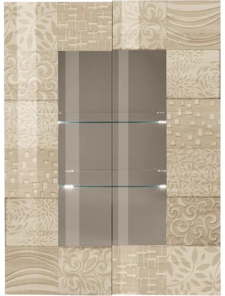 Vitrineszekrény ARIA sonoma tölgy