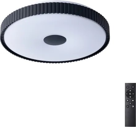 Brilagi - CORVO LED dimmelhető mennyezeti lámpa LED/72W/230V 3000-6000K fekete átmérő 50 cm+távirányító