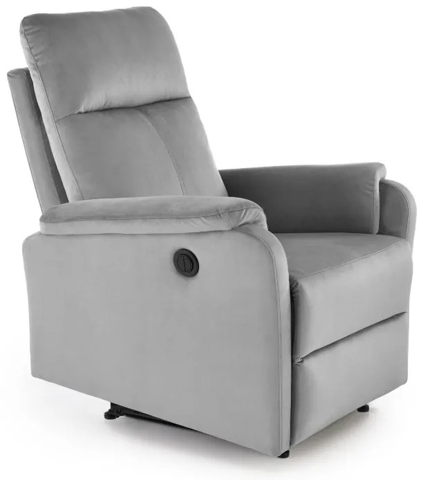 CROCUS elektromos relaxfotel szürke