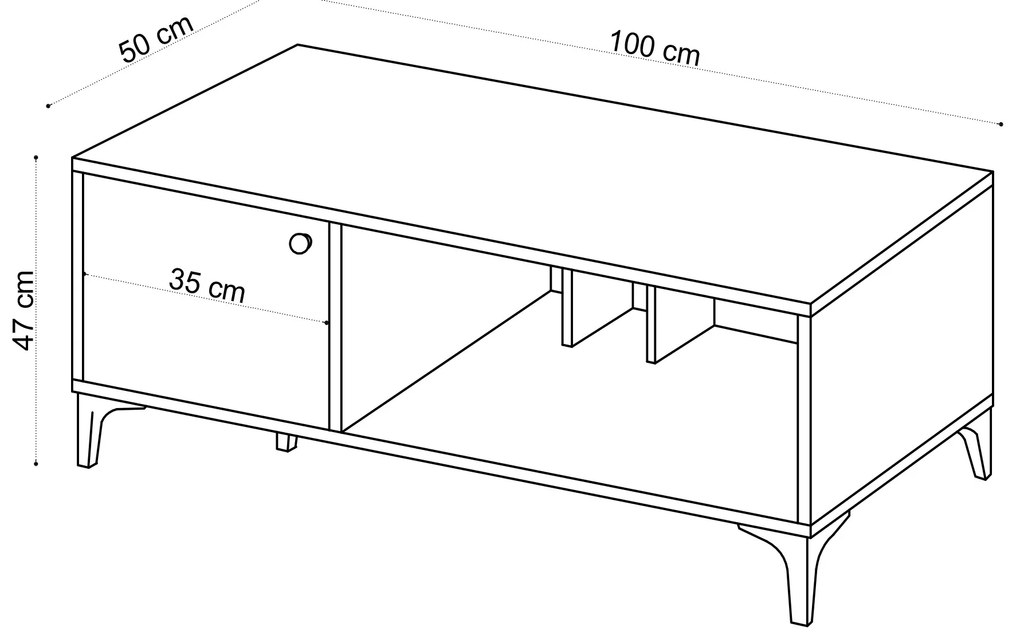 Dohányzóasztal Rilla. 1062857