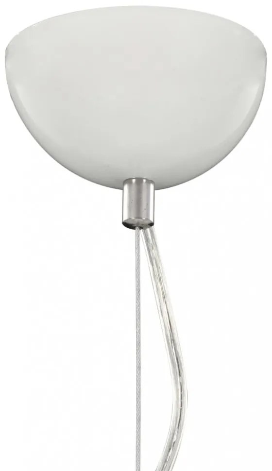 fehér-ezüst függőlámpa Ø50 cm E27