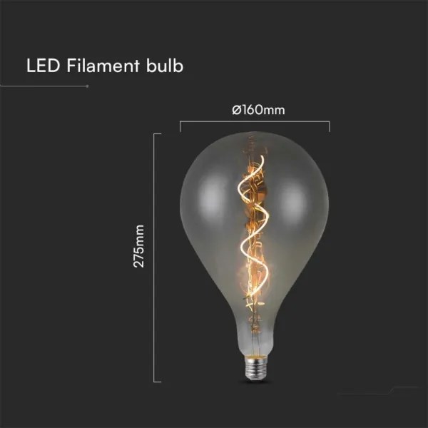 LED Izzó FILAMENT A160 E27/4W/230V 2700K