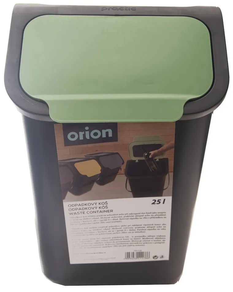 Műanyag szelektív szemetes 25 l Bin – Orion