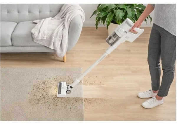 Sencor - Vezeték nélküli álló porszívó 2in1 250W/2200 mAh fehér