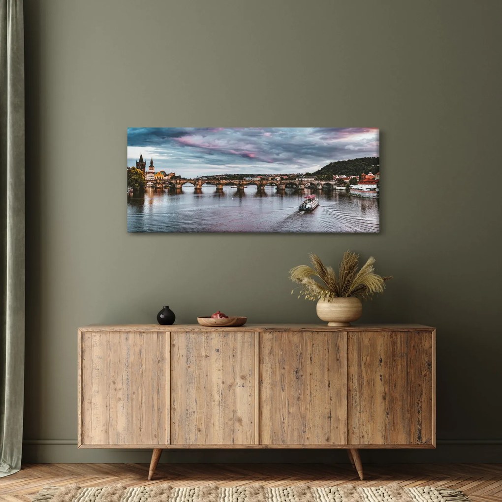 Vltava képe (120x50 cm)