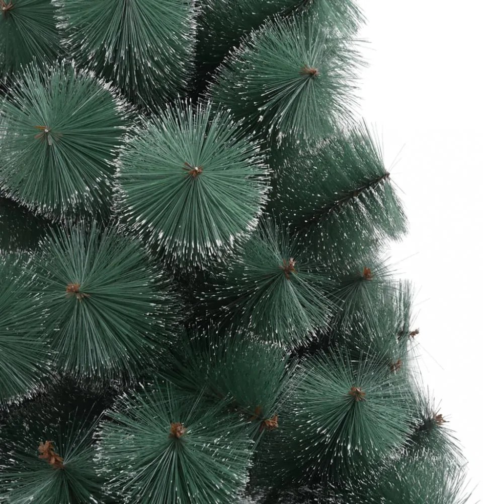 zöld PET műkarácsonyfa állvánnyal 240 cm