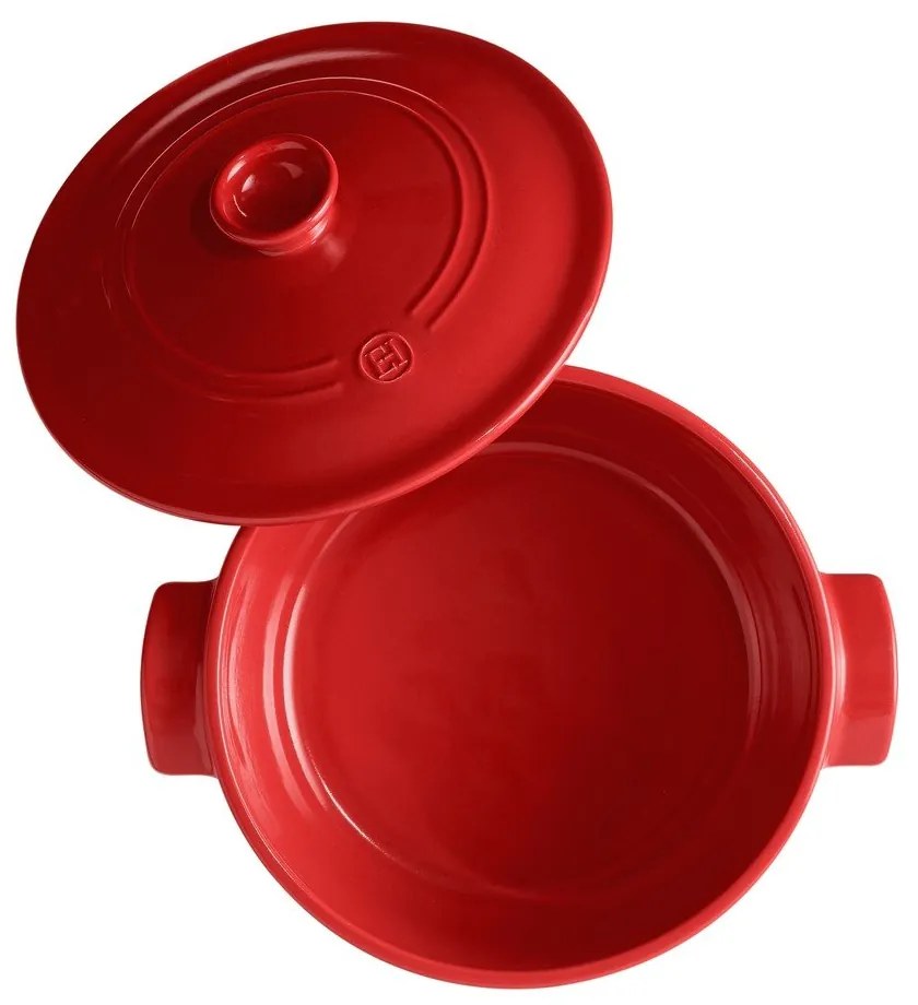 Kerámia edény fedővel 3,9 l Flame – Emile Henry