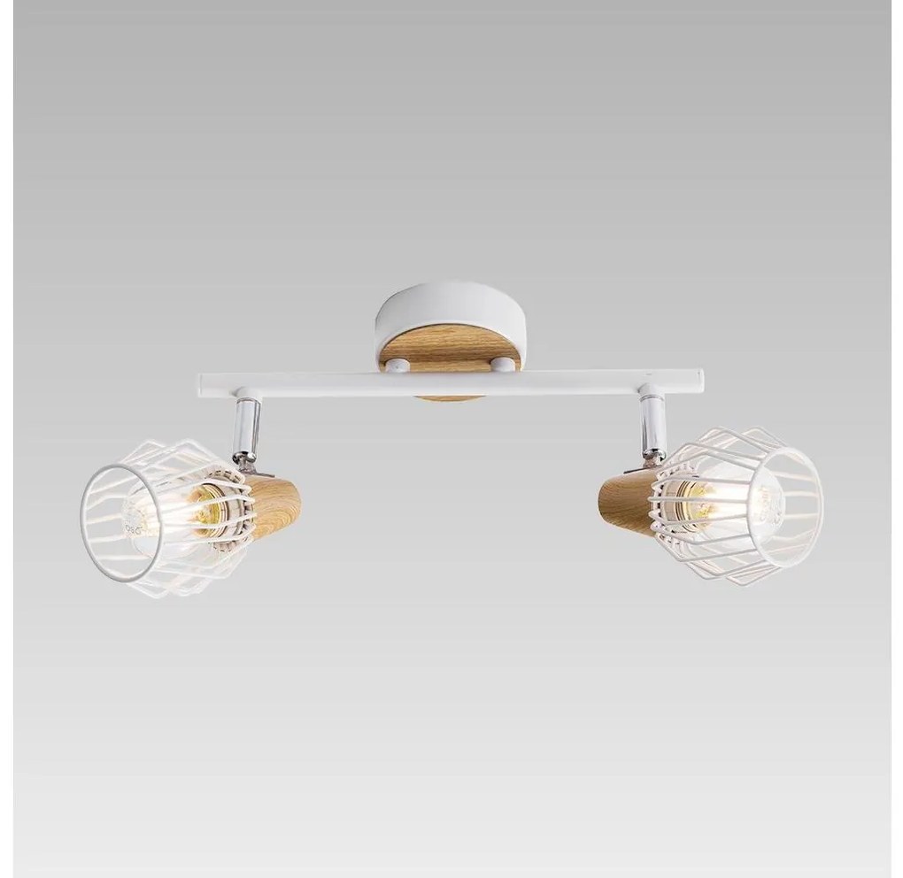 Prezent 27504 - Mennyezeti spotlámpa TAMETA 2xE14/40W/230V