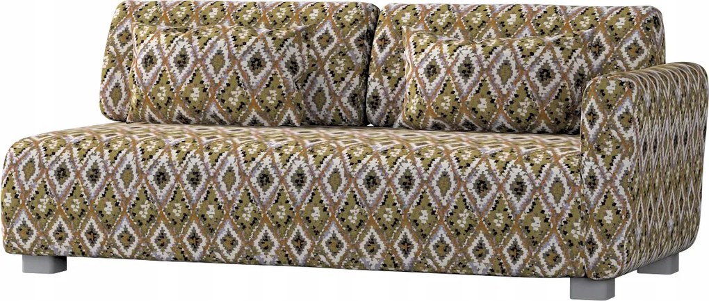 2 személyes kanapé huzat egy kartámasz Mysinge Ikea narancssárga