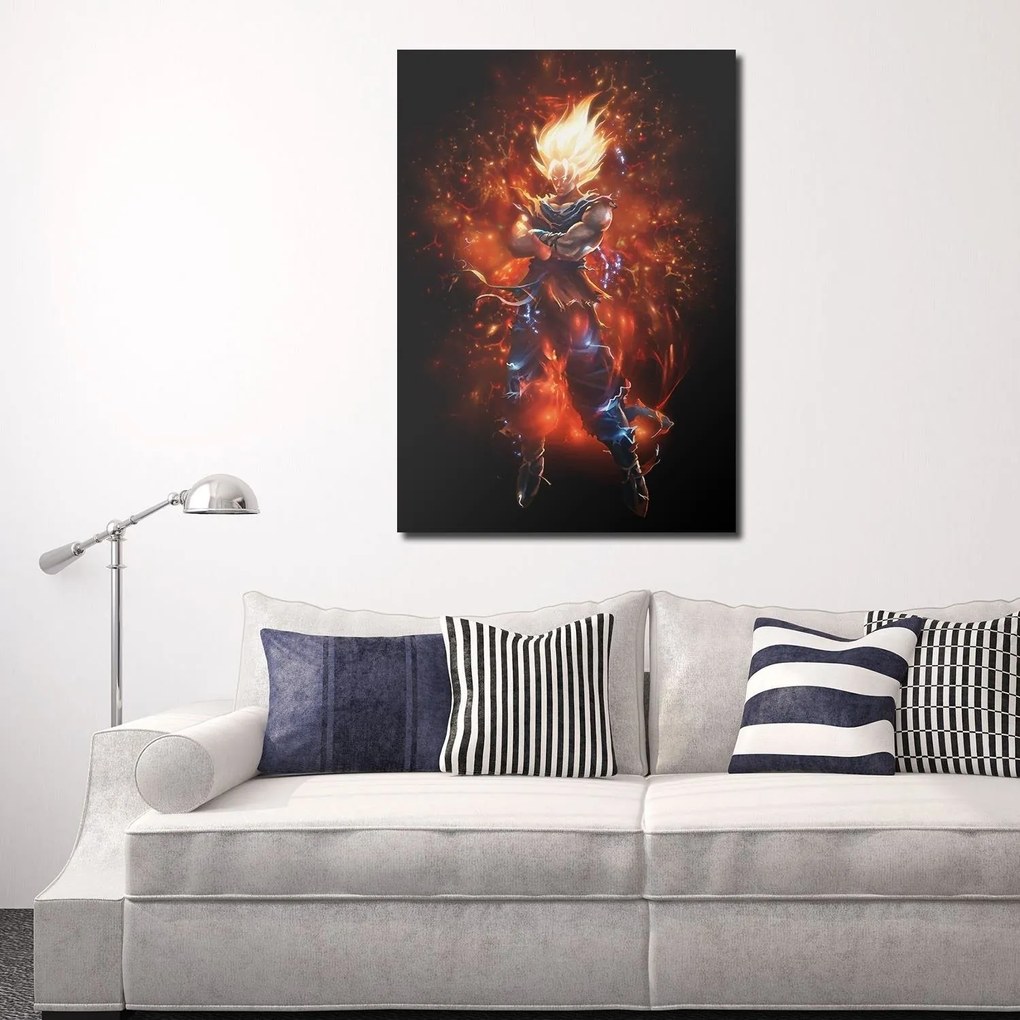 Gario Vászonkép Dragon Ball Son Goku - SyanArt Méret: 60 x 90 cm