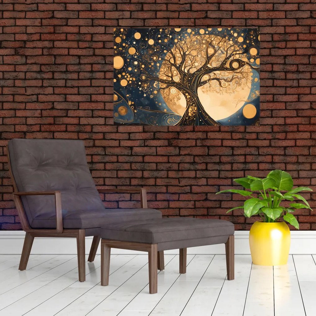 Kép – Szürrealista fa (90x60 cm)