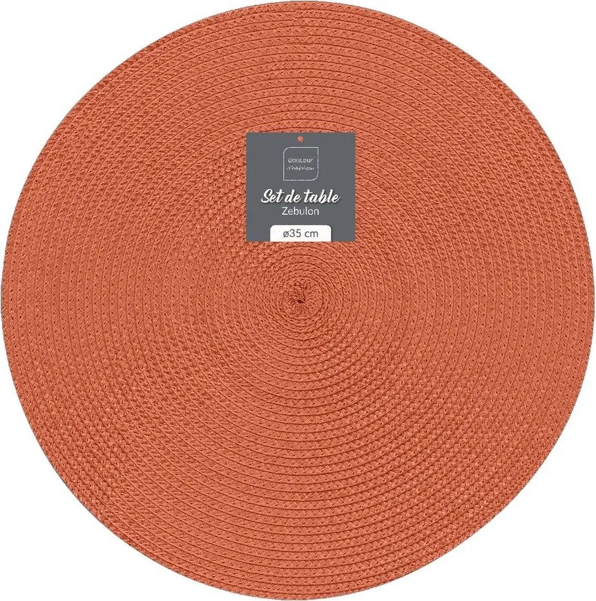 Műanyag tányéralátét ø 35 cm Zebulon – douceur d'intérieur