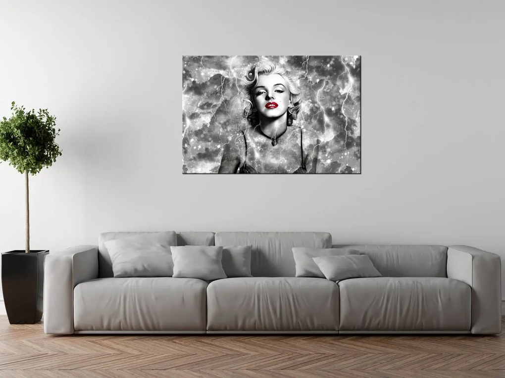 Gario Vászonkép Felvillanyozó Marilyn Monroe Méret: 90 x 60 cm