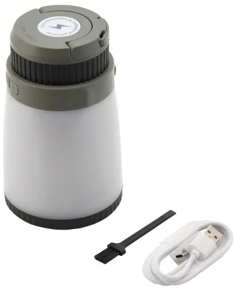 LED Hordozható újratölthető lámpa rovarcsapdával LED/2W/1800mAh/3xAAA IPX4 zöld