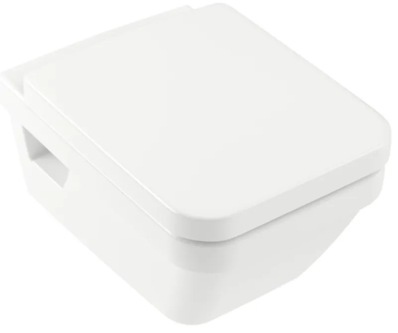 VILLEROY Architectura DirectF mélyöbl. WC+ülőke, fali, alpinfehér