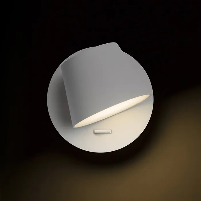 RENDL AMADEUS I fali lámpa fehér 230V LED 6W 3000K