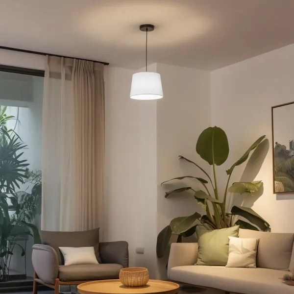 Brilagi - LED zsinóros függeszték CERIA 1xE27/40W/230V Ø 30 cm fehér