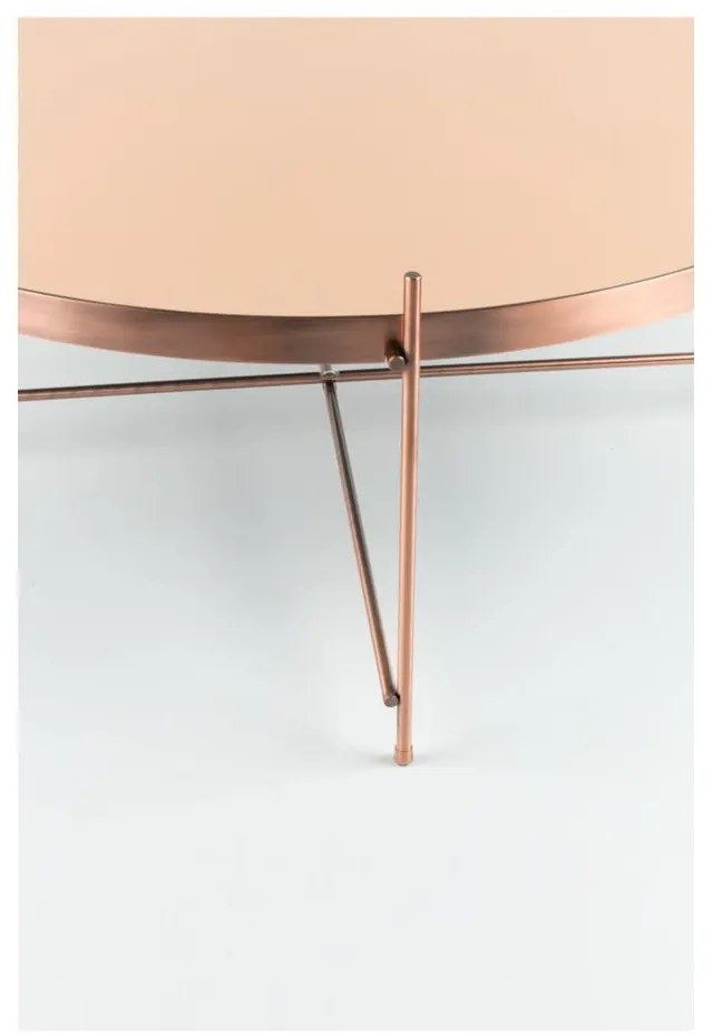 Cupid XXL rézszínű dohányzóasztal - Zuiver