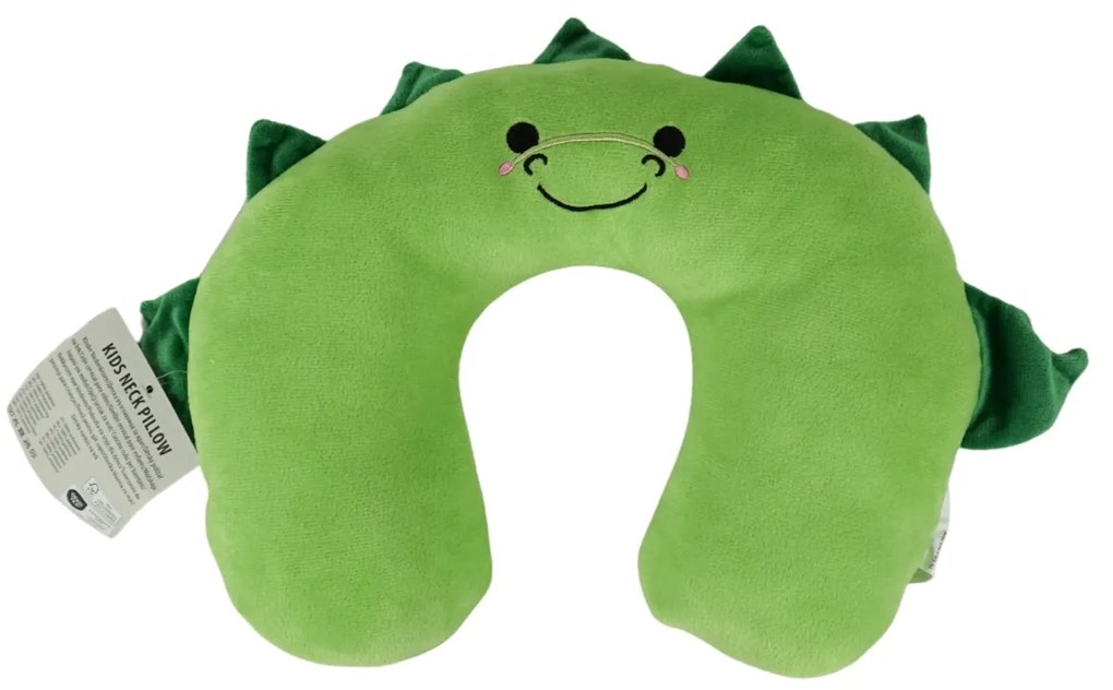 Utazós párnácska TRAVEL FRIENDS 33x25 cm plüss - több színben Termék színe: Fehér