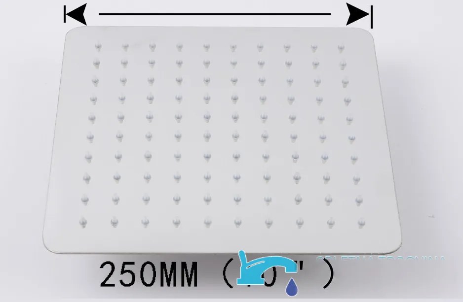 Zuhanyrendszer EYN PT94731 falba süllyesztett kivitelben, LED-világítással, több vízsugárral, króm és ezüst felülettel