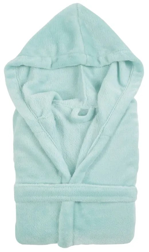 Kék mikroplüss gyerek fürdőköpeny, méret 122-128 - Tiseco Home Studio